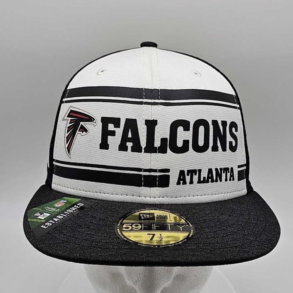 New Era 100th Anniversary Atlanta Falcons 1966 Trucker 59FIFTY Hat Sz 7 1/2